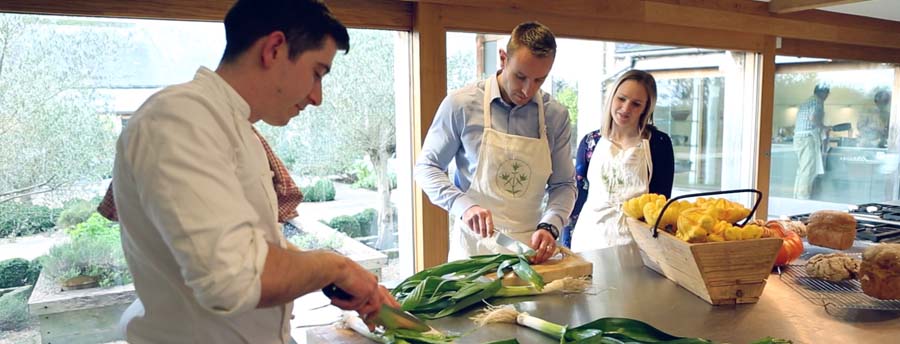 Treat somone to a class at The Cookery School at Thyme